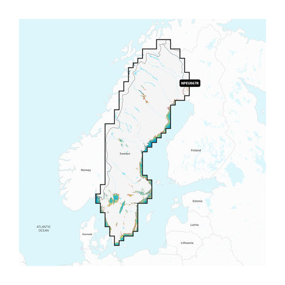 Garmin Sweden. Lakes & Rivers - Inland Marine Charts