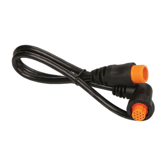 Garmin Transducer Right Angle Adapter Cable (12-pin)