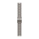 Garmin QuickFit 22 Watch Straps. Hardened Swept-Link Titanium Bracelet-1