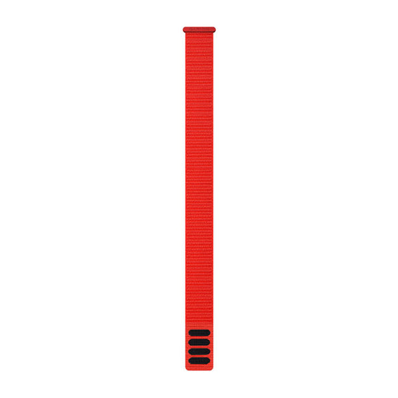 Garmin UltraFit Nylon Strap (22 mm). Flame Red