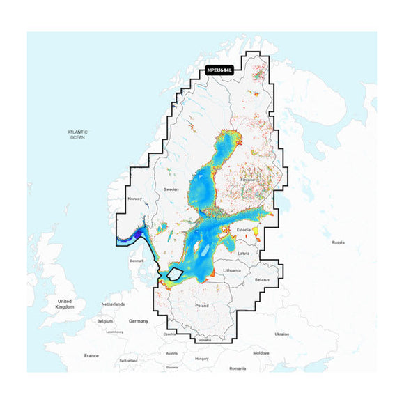 Garmin Baltic Sea - Marine Charts