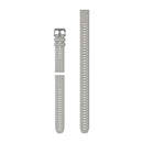 Garmin QuickFit 20 Watch Bands. Fog Gray Silicone (3-piece Dive Set)-1
