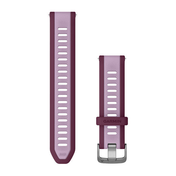 Garmin Quick Release Bands (20 mm). Berry/Lilac Band