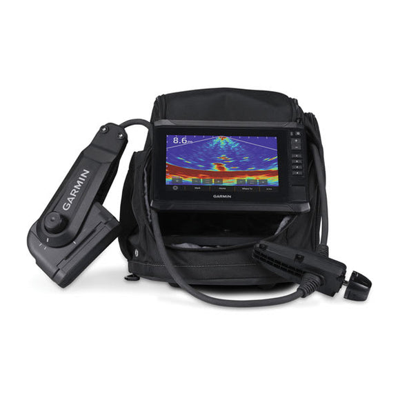 Garmin Panoptix PS22-IF Ice Fishing Bundle. Includes ECHOMAP UHD2 75sv. Panoptix