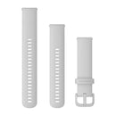 Garmin Quick Release Bands (20 mm). Mist Gray Silicone Band-1