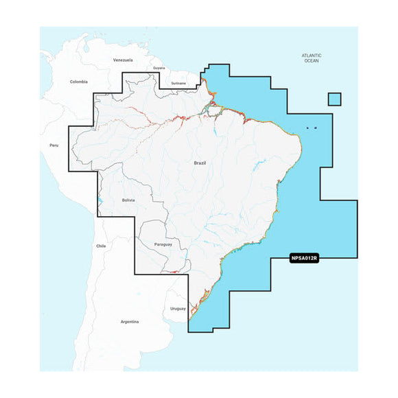 Garmin Brazil - Inland and Coastal Marine Charts