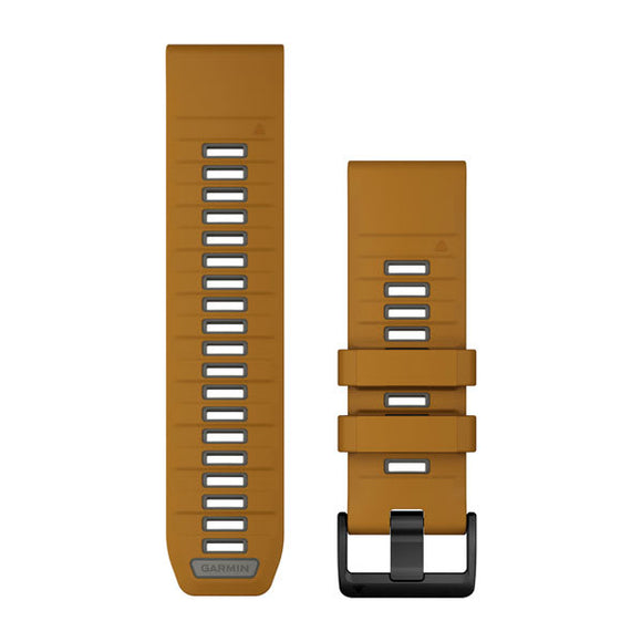 Garmin QuickFit 26 Watch Bands. Autumn/Pebble Gray Silicone
