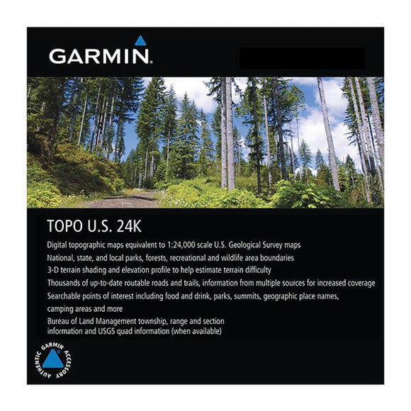Garmin microSD/SD card: TOPO US 24K Northeast