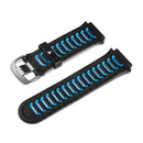Garmin Blue/Black Watch Band-1