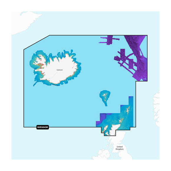 Garmin Iceland to Orkney - Marine Charts