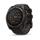 Garmin fenix 8 51 mm. Solar. Sapphire. Carbon Gray DLC Titanium with Black/Pebbl-1