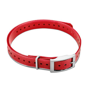 Garmin 3/4" Square Buckle Collar Strap (Red)
