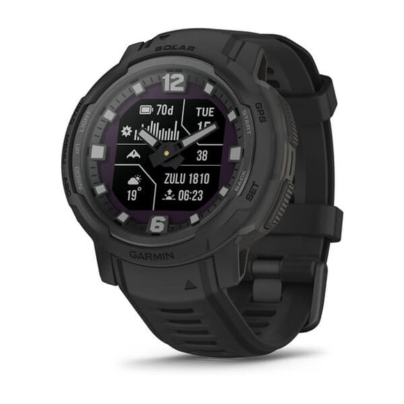 Garmin Instinct Crossover Solar - Tactical Edition. Black