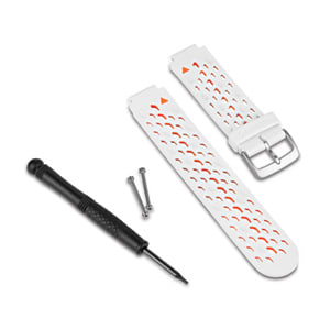 Garmin White/Orange Watch Band