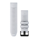 Garmin QuickFit 26 Watch Bands. Whitestone Silicone-1