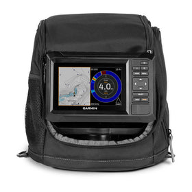 Garmin ECHOMAP UHD2 Keyed 5" Ice Fishing Bundle. Includes ECHOMAP UHD2 55cv and
