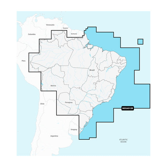 Garmin Brazil Inland and Coastal Marine Charts