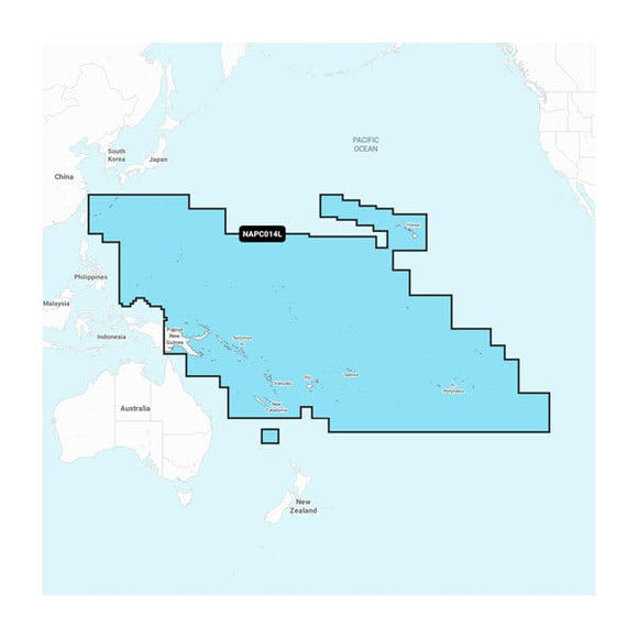 Garmin Pacific Islands - Marine Charts