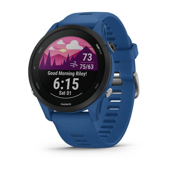 Garmin Forerunner 255. Tidal Blue
