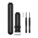 Garmin Black and Gray Silicone Watch Band-1