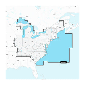 Garmin U.S. East - Lakes. Rivers and Coastal Marine Charts