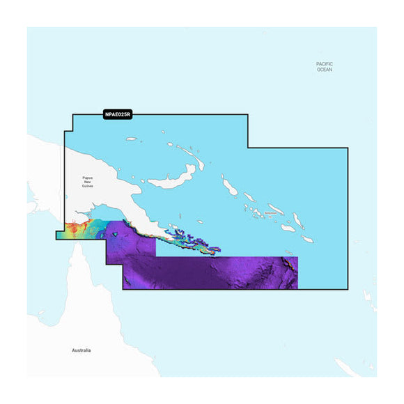 Garmin Papua New Guinea & Solomon Islands - Marine Charts