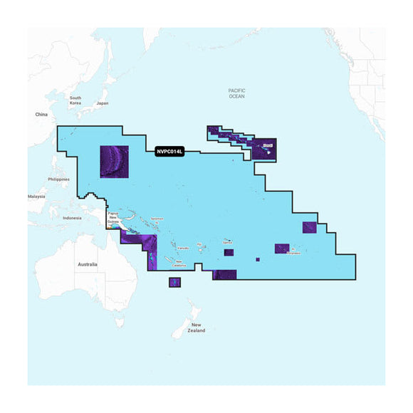 Garmin Pacific Islands - Marine Charts