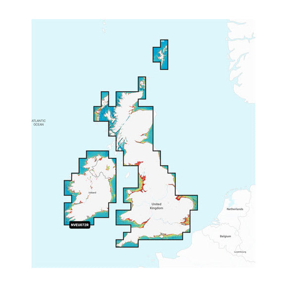 Garmin U.K. & Ireland Lakes & Rivers - Inland Marine Charts