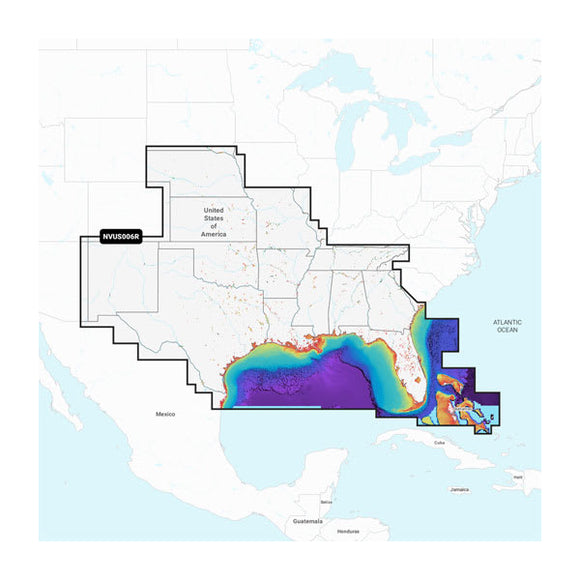 Garmin U.S. South - Lakes. Rivers and Coastal Marine Charts