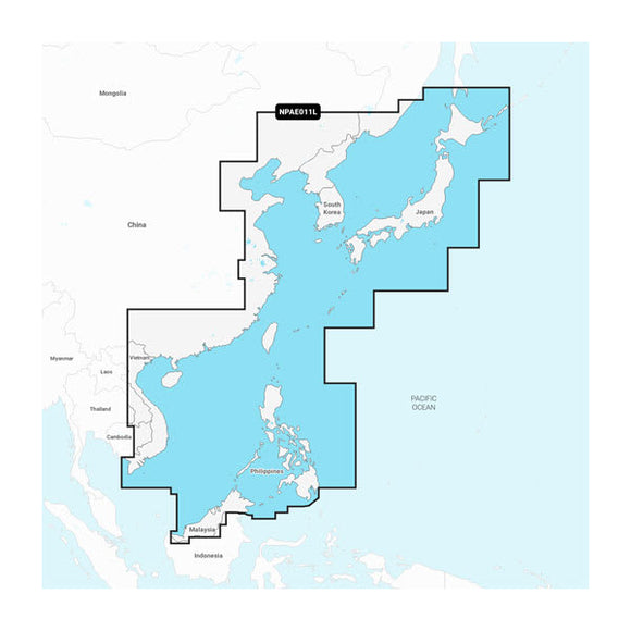 Garmin China Sea & Japan - Marine Charts