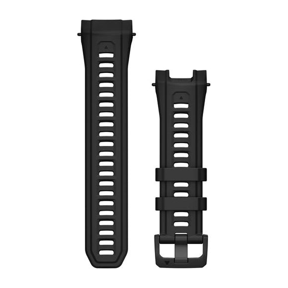 Garmin 26 mm Watch Bands (Instinct 3 50 mm). Black Silicone