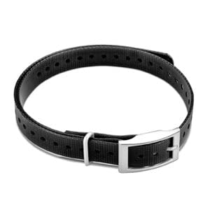 Garmin 3/4" Square Buckle Collar Strap (Black)