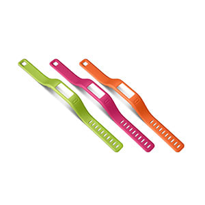 Garmin Orange/Pink/Green Bands. Small