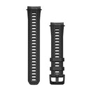 Garmin 22 mm Watch Bands (Instinct E 45 mm). Black Silicone-1