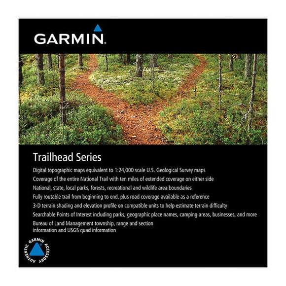 Garmin microSD/SD card: Trailhead Series-Pacific NW National Trail