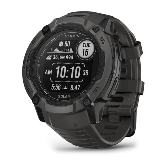 Garmin Instinct 2X Solar. Graphite
