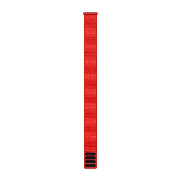 Garmin UltraFit Nylon Strap (26 mm). Flame Red