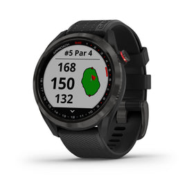 Garmin Approach S42. Gunmetal with Black Band