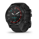 Garmin Descent Mk2S. Carbon Gray DLC with Black Silicone Band-1