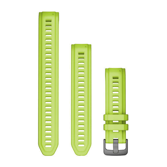 Garmin 20 mm Watch Bands. Electric Lime