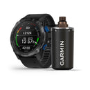 Garmin Descent Mk2i Bundle. Titanium Carbon Gray DLC with Black Band-1