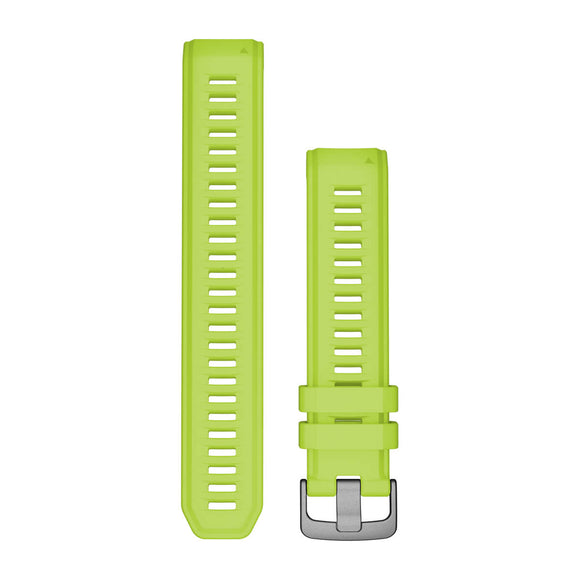 Garmin 22 mm Watch Bands. Electric Lime