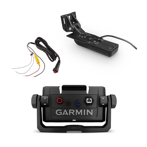 Garmin ECHOMAP UHD 7Xcv Boat Kit. Includes GT24UHD-TM Transducer. Power Cable an