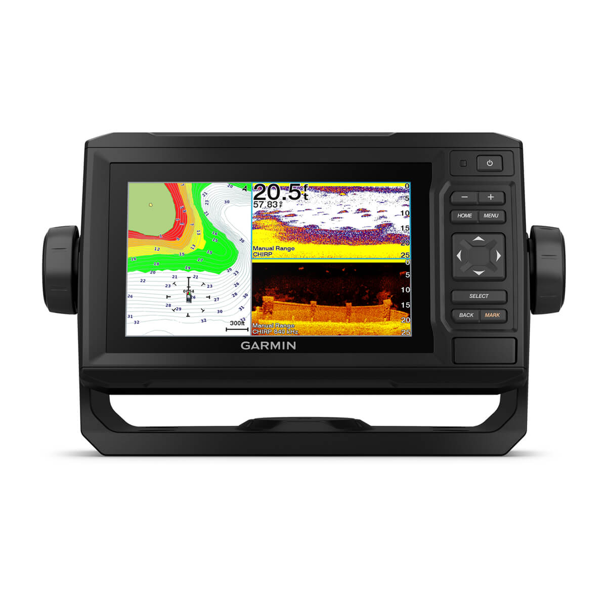 Garmin ECHOMAP UHD 63cv with GT24UHD-TM Transducer