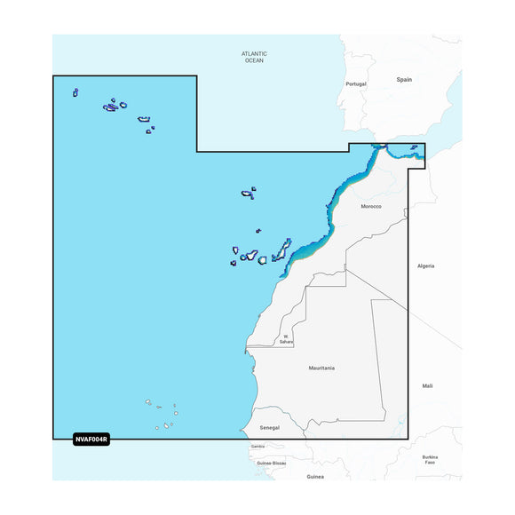 Garmin Africa. Northwest - Marine Charts