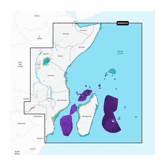 Garmin Africa. East - Marine Charts