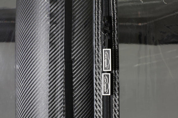 CarCapsule 20' CF1 Series Showcase Carbon Fiber w/Road Emblazoned Floor includes