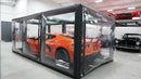 CarCapsule 20' CF1 Series Showcase Carbon Fiber w/Road Emblazoned Floor includes-8