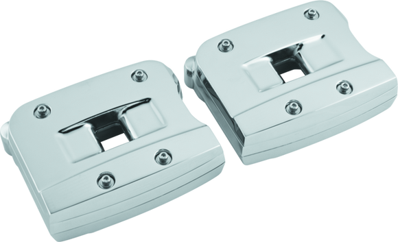 Bikers Choice 92-99 Evolution Big Twin Chrome Rocker Box Kit