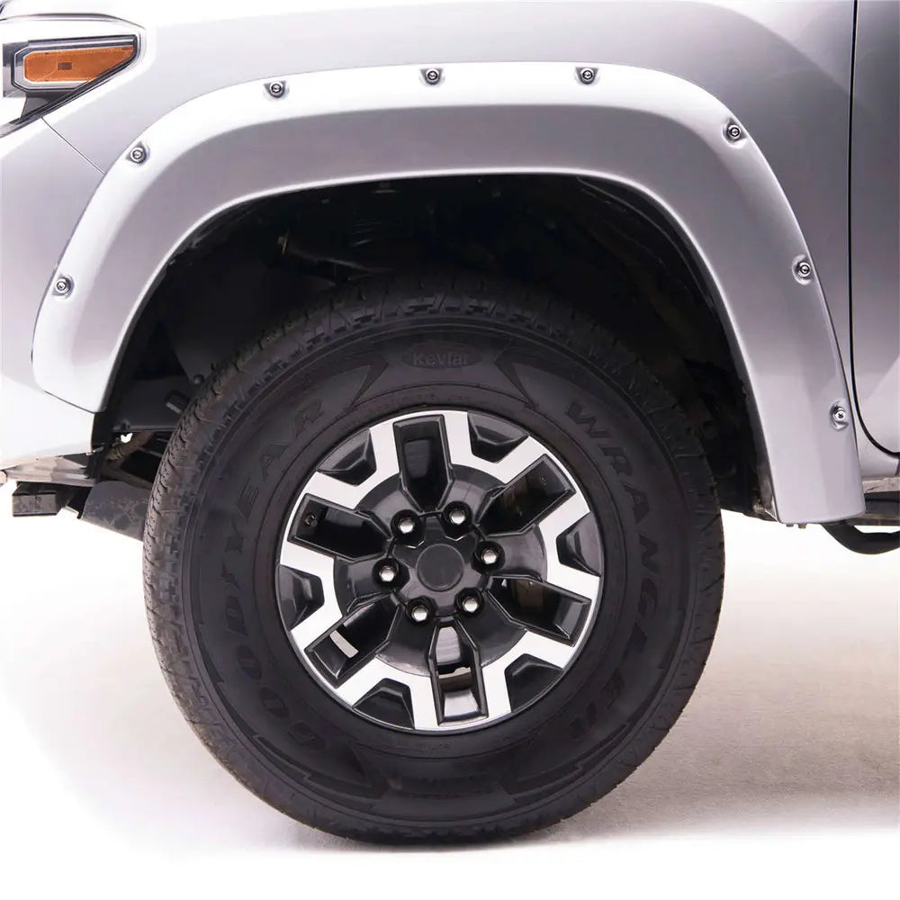 EGR 11-15 Ford Super Duty Bolt-On Look Color Match Fender Flares - Set - Ingot Silver - 0